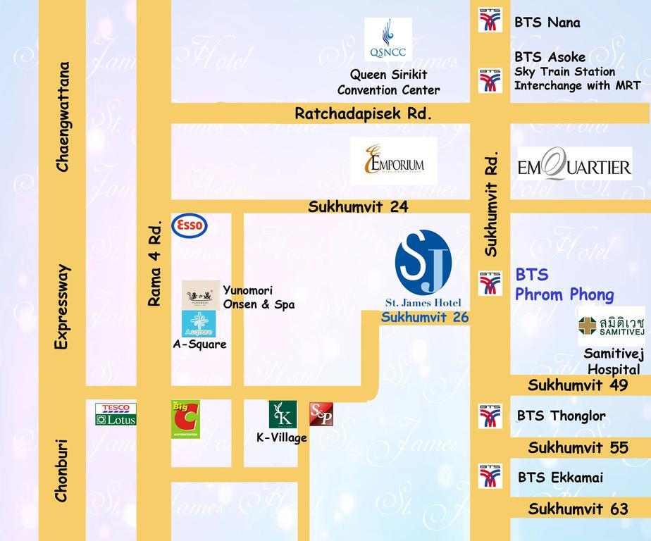 St. James Hotel Bangkok Buitenkant foto